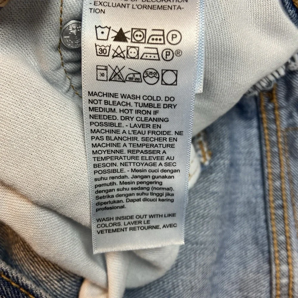 Levi's 550 Denim Jeans Relaxed Fit Straight Leg Medium Wash 40x36 Men's